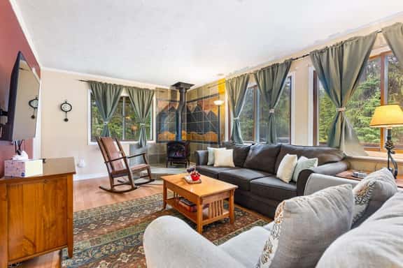 Mountain Cabana: Forest Views, Fireplace, Pet & Kid Friendly - Image 1