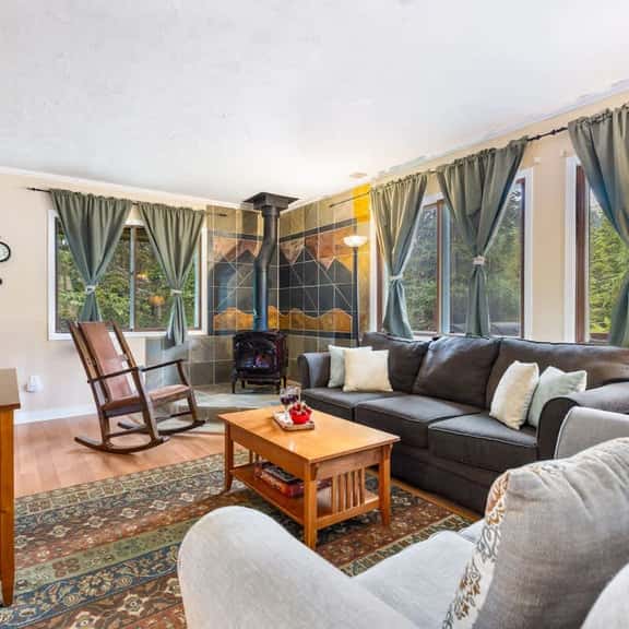 Mountain Cabana: Forest Views, Fireplace, Pet & Kid Friendly - Image 1