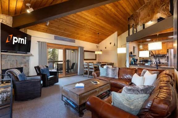 Slopeside Retreat: Ski Access, Hot Tub & Views